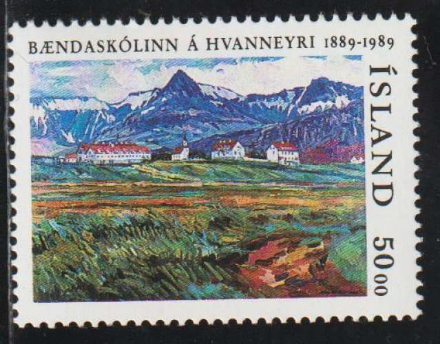 ISLANDE 1989 - Y&T N° 659**