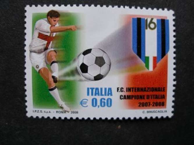 Italia 2008 - Champion d'Italie / football - Neuf sans gomme