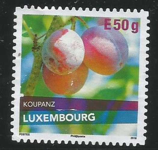 Luxembourg 2018 - YT n° 2130 - Fruits