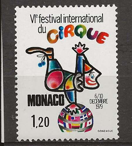 MONACO   ANNEE 1979 Y.T N°1201 NEUF**