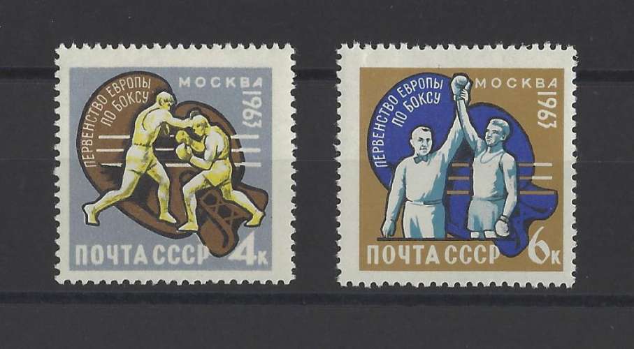 RUSSIE   Y/T   n° 2679/2680    neuf *   1963