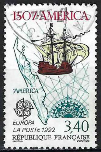 France - 1992 - Y & T n° 2756 - Europa - O.