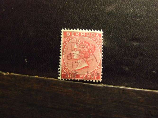 BERMUDA 1883 VITTORIA 1 p USATO