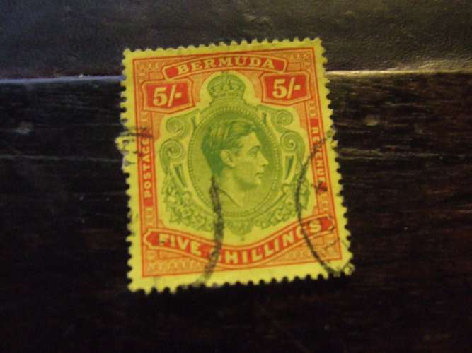 BERMUDA 1938 GIORGIO 5 s USATO