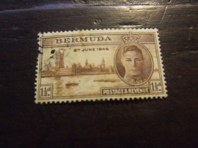 BERMUDA 1946 VITTORIA 1,5 p USATO