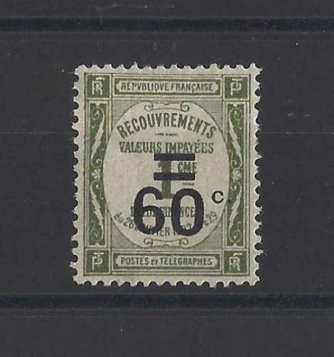 FRANCE.   YT  Taxe n° 52   neuf *   1926