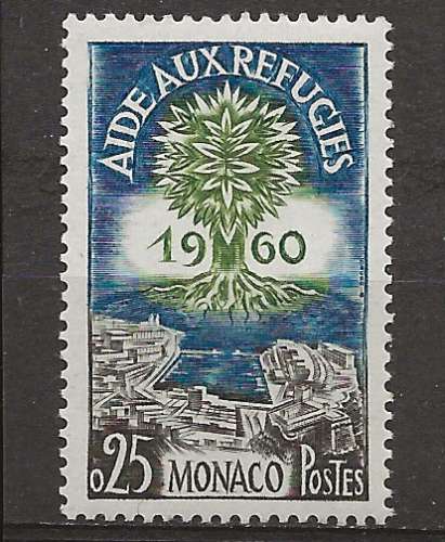 MONACO   ANNEE 1960 Y.T N°523  NEUF** 