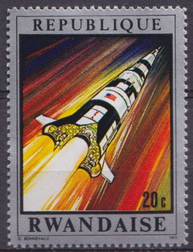 Rwanda 1970 Y&T 384 neuf ** - Opération lune 