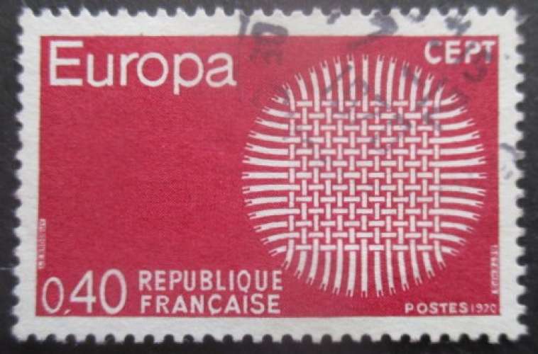 FRANCE N°1637 Europa oblitéré