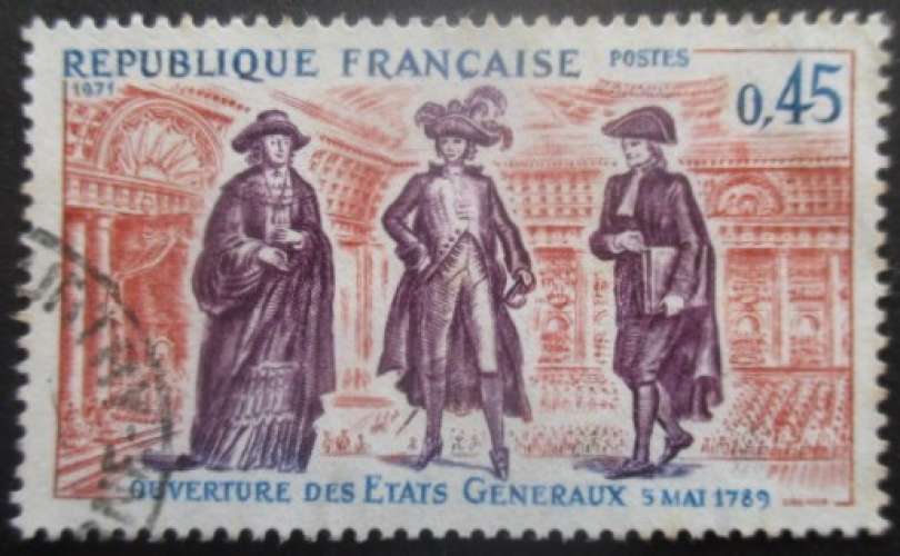 FRANCE N°1678 Etats généraux oblitéré