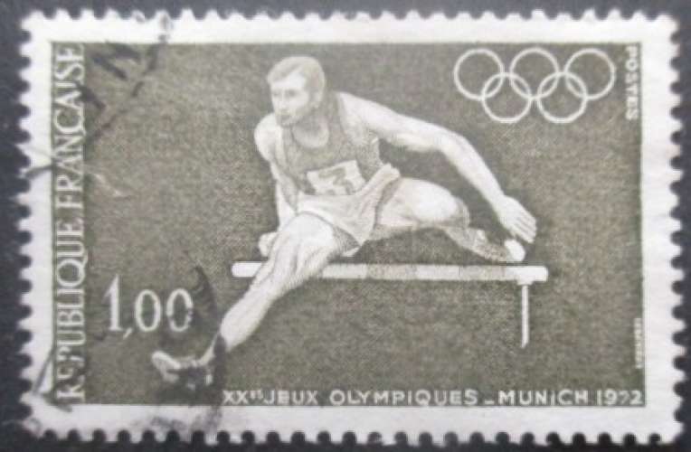 FRANCE N°1722 Jeux olympiques de Munich 1972 oblitéré