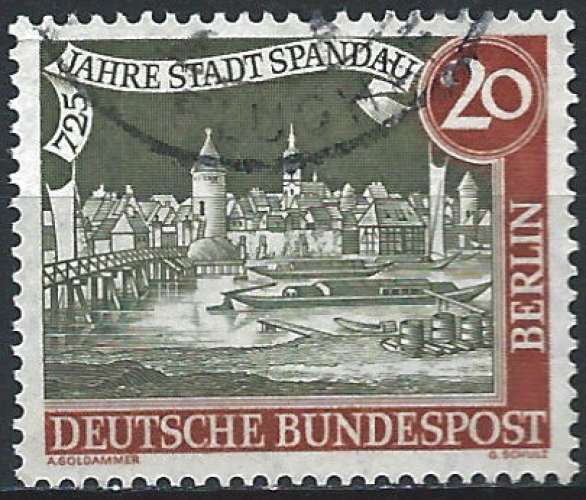 Allemagne - Berlin - 1957 - Y & T n° 140 - O.