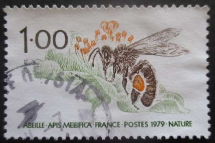 FRANCE N°2039 Abeille oblitéré