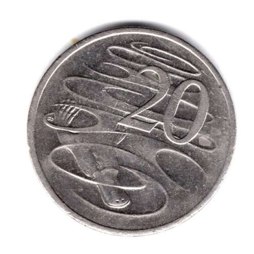 AUSTRALIE PIECE DE 20 CENTS 2004 CUPRONICKEL REF KM 403