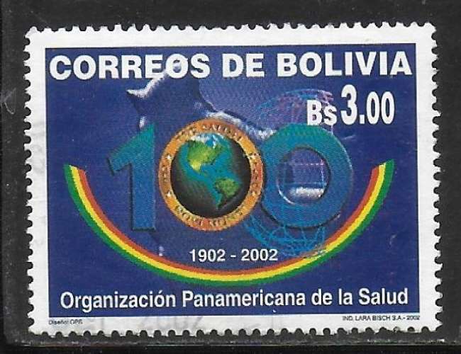 Bolivie - Y&T n° 1125 - Oblitéré / Used - 2002