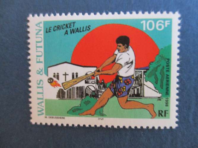 Wallis & Futuna y & t poste aérienne 204 ** 1998