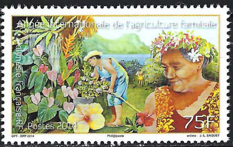 Polynésie - 2014 - Y & T n° 1054 - MNH (2