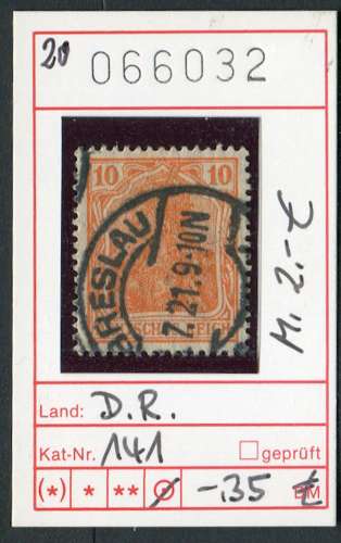 Empire allemand 1920 - Michel 141  -  oo oblit.