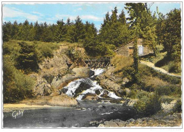 56 - PLOERMEL - CASCADE DE L´ETANG AU DUC