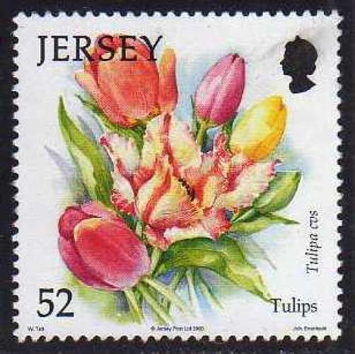 Fleurs de printemps : tulipes (2009) - YT 1477 **