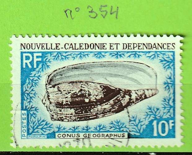 NOUVELLE-CALEDONIE YT N°354 OBLIT