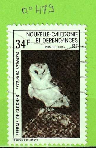 NOUVELLE-CALEDONIE YT N°479 OBLIT