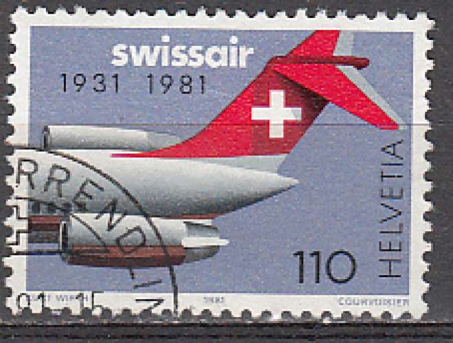 Suisse 1981  Y&T  1125  oblitéré