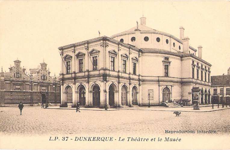 59 -  Dunkerque - LE THEATRE ET LE MUSEE