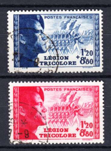 FRANCE - 1942 - O  -  YT. 565 / 566