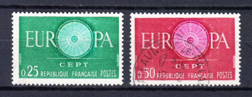 FRANCE - 1960 -  O  -  YT. 1266 - 1267