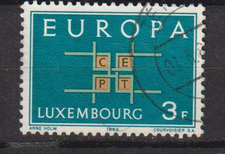 LUXEMBOURG  Y T N °634  oblitéré