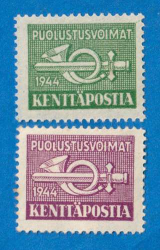 Finlande:  Y/T   Timbres Militaires N° 7 / 8 * 