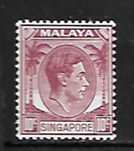 Singapour 1948 YT n° 9A (MNH)