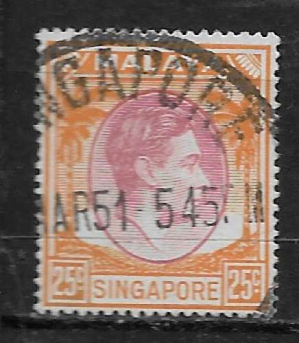 Singapour 1949 YT n° 14B (o)