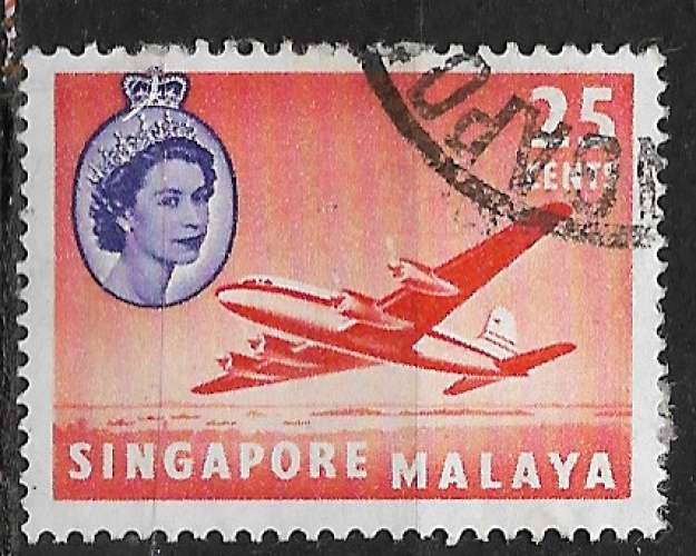 Singapour 1955 YT n° 37 (o)