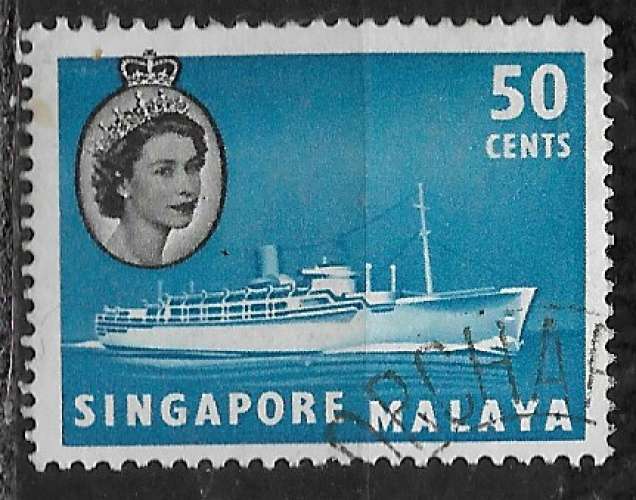 Singapour 1955 YT n° 39 (o)