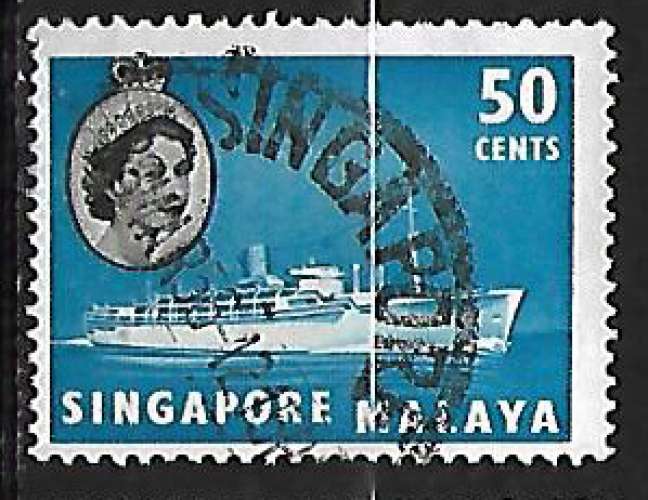 Singapour 1955 YT n° 39 (o)