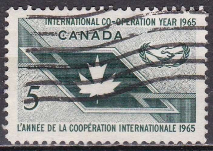 CANADA N° 361 de 1965 oblitéré 