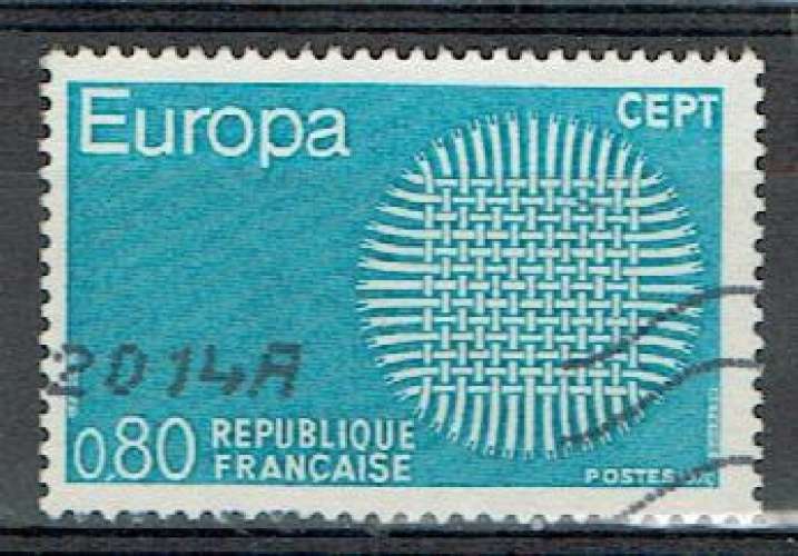 FRANCE 1970 - YT 1638 OBLITÉRÉ EUROPA.