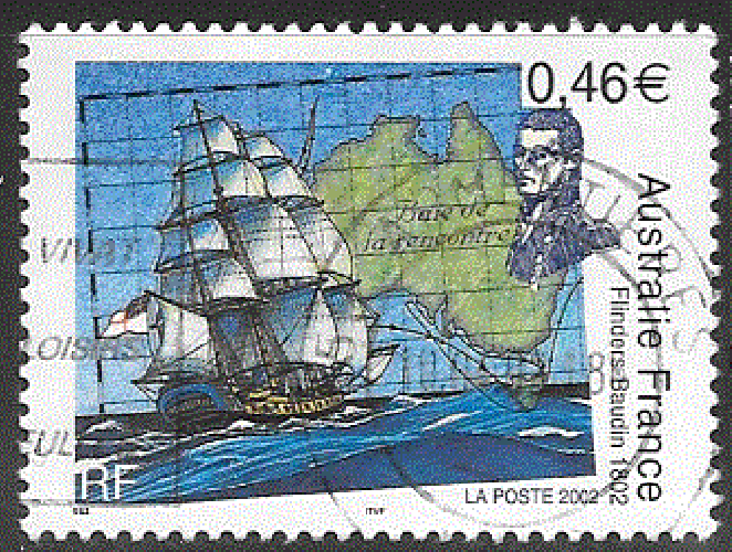 France - YT 3476  obl  - Matthew Flinders (2002) 