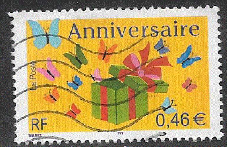 France - YT 3480  obl  - Anniversaire (2002) 