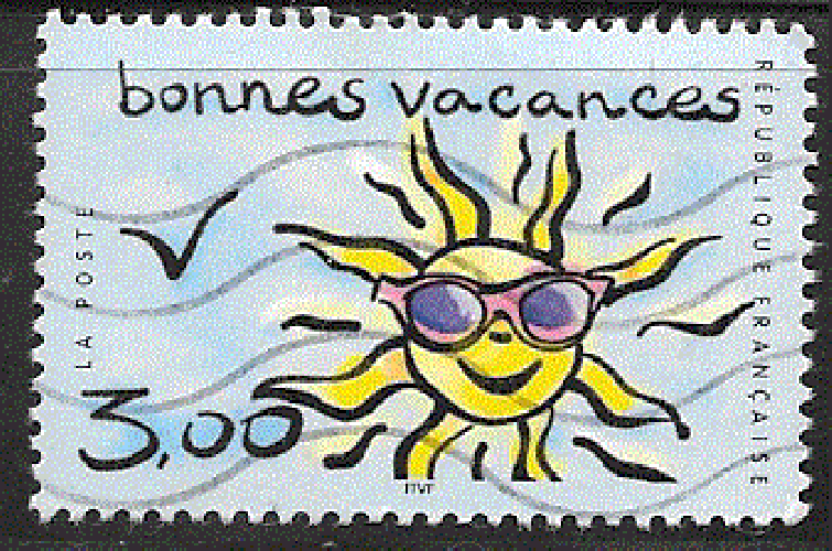 France - YT 3241  obl   - Bonnes vacances (1999) 