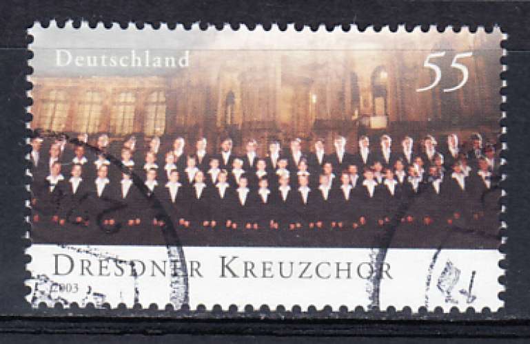 ALLEMAGNE  RFA  BRD - O - 2003 - YT. 2148 - Chorale