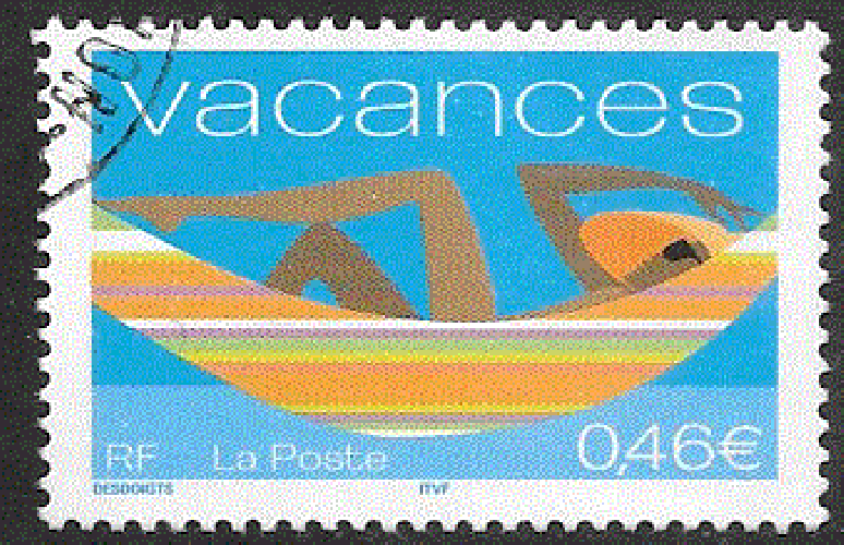 France - YT 3493  obl   - Vacances (2002)