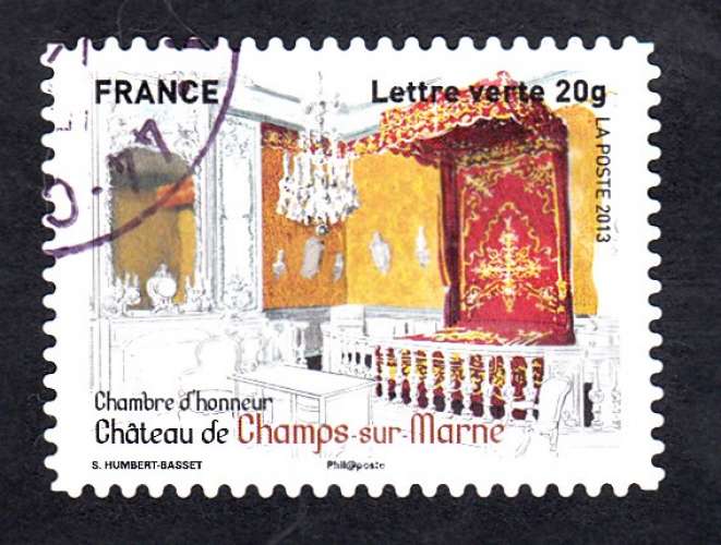 FRANCE ADHESIF Y&T N° 872 OBLITERE - PATRIMOINE DE FRANCE