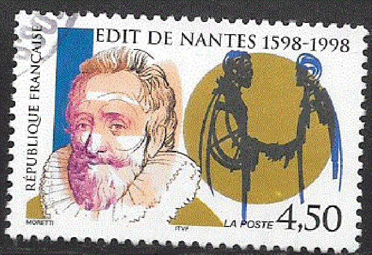 France - YT 3146  obl    - Henri IV (1998) 