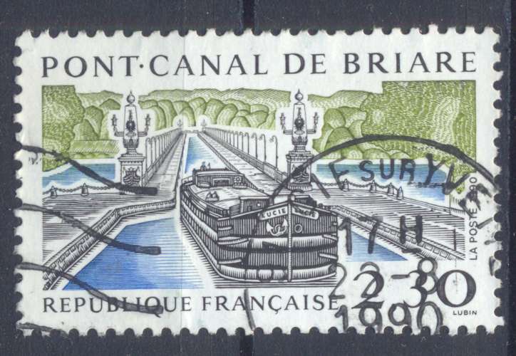 YT 2658 - Pont-canal de Briare - Péniche