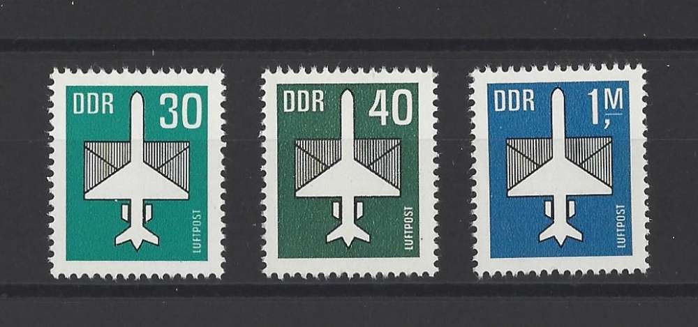 ALLEMAGNE ORIENTALE.   YT   PA n° 8/10    neuf  **   1982