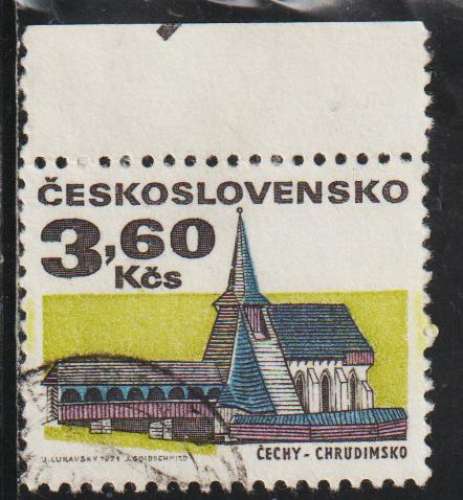 TCHECOSLOVAQUIE 1971 - Y&T N° 1835