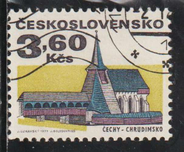 TCHECOSLOVAQUIE 1971 - Y&T N° 1835a